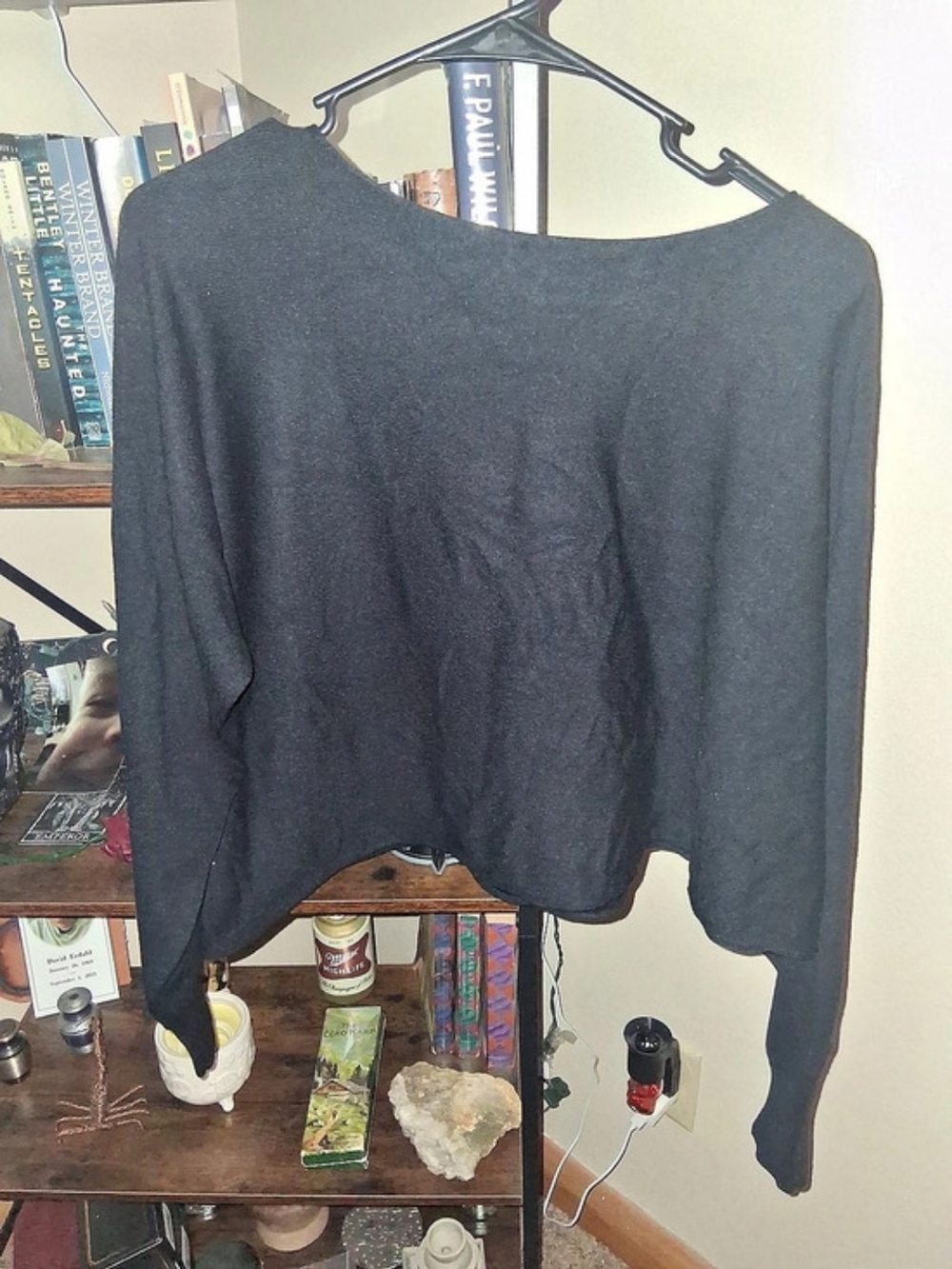 ZENANA Black Long Sleeve Top Like New